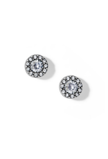 Brighton Illumina Solitaire Post Earrings, silver