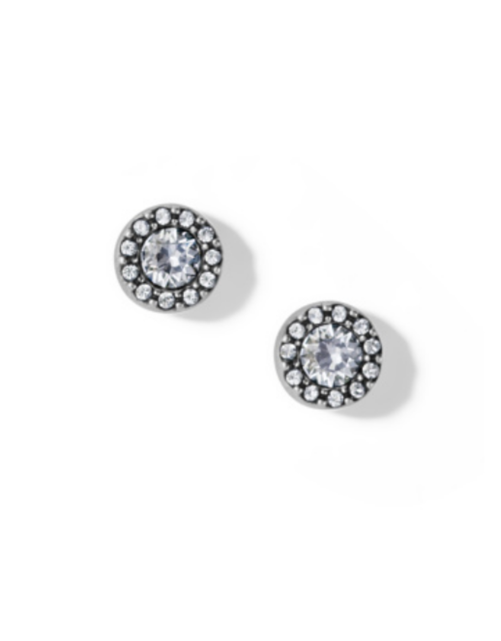 Brighton Illumina Solitaire Post Earrings, silver