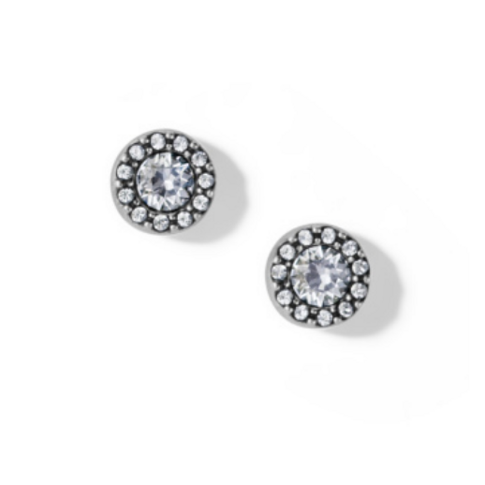 Brighton Illumina Solitaire Post Earrings, silver
