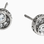 Brighton Brighton Crescent Mini Post Earrings, silver