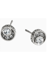 Brighton Crescent Mini Post Earrings, silver