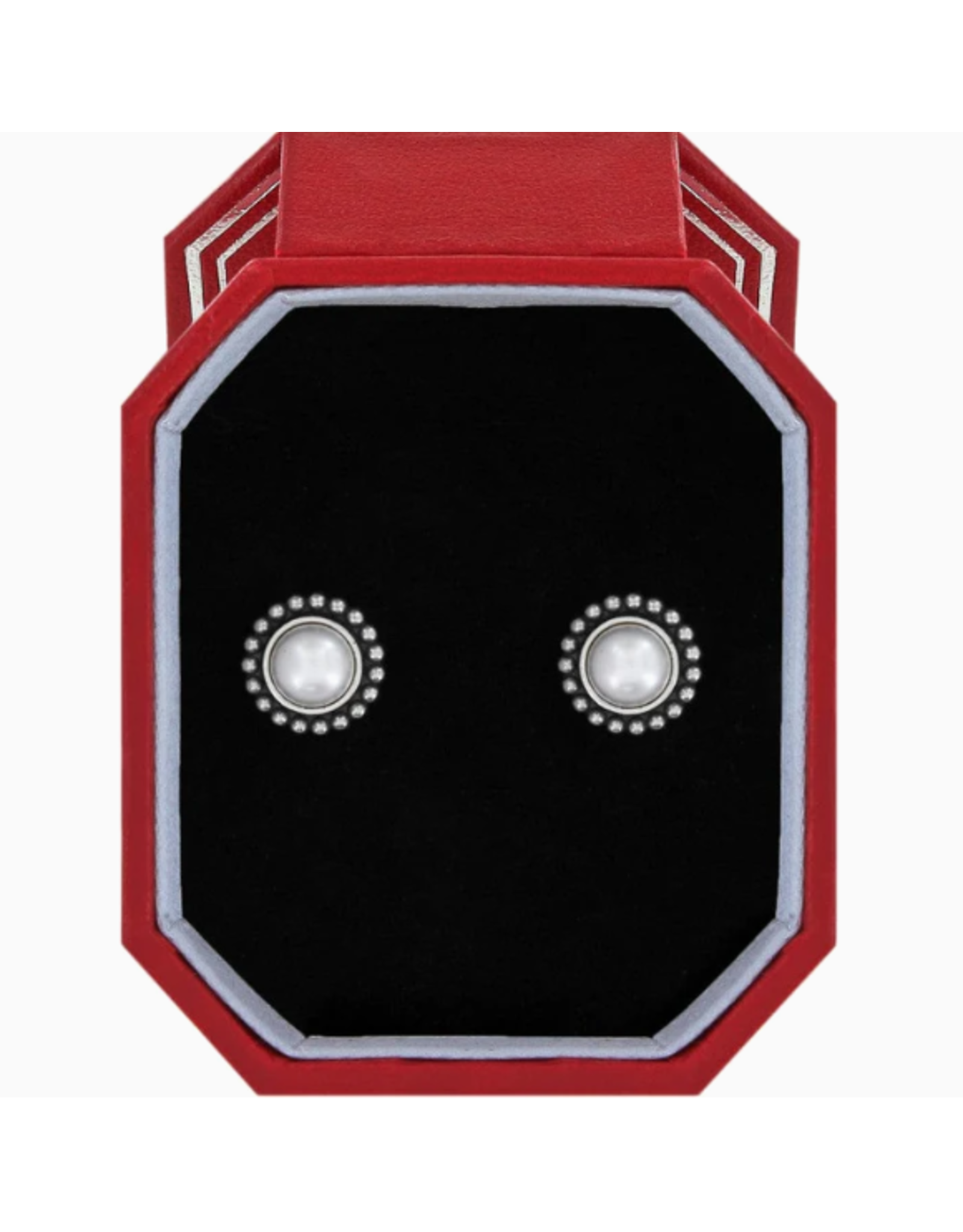 Brighton Luster Mini Post Earrings Gift Box, silver