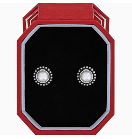 Brighton Luster Mini Post Earrings Gift Box, silver