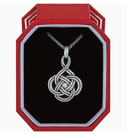 Brighton Interlok Petite Necklace Gift Box, silver