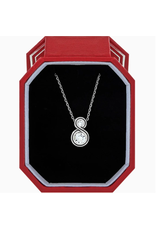 Brighton Infinity Sparkle Petite Necklace Gift Box, silver