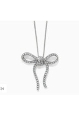 Brighton Illumina Bow Necklace, silver