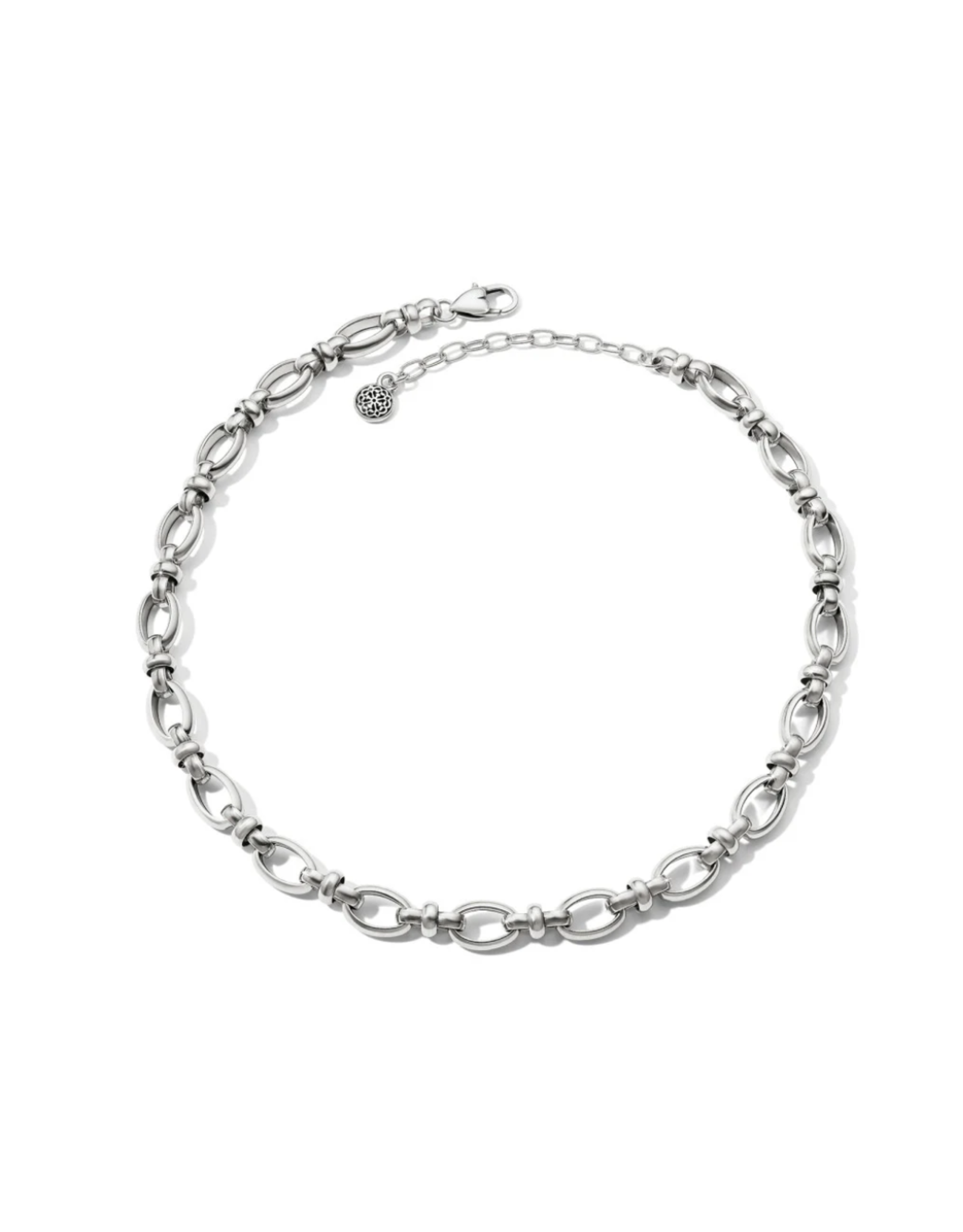 Brighton Ferrara Siena Silver Chain Necklace