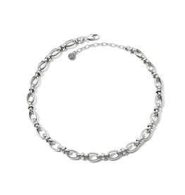 Brighton Ferrara Siena Silver Chain Necklace