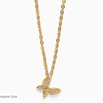 Brighton Enchanting Butterfly Gold Necklace