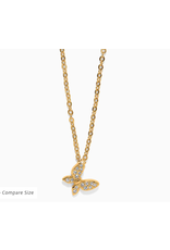 Brighton Enchanting Butterfly Gold Necklace
