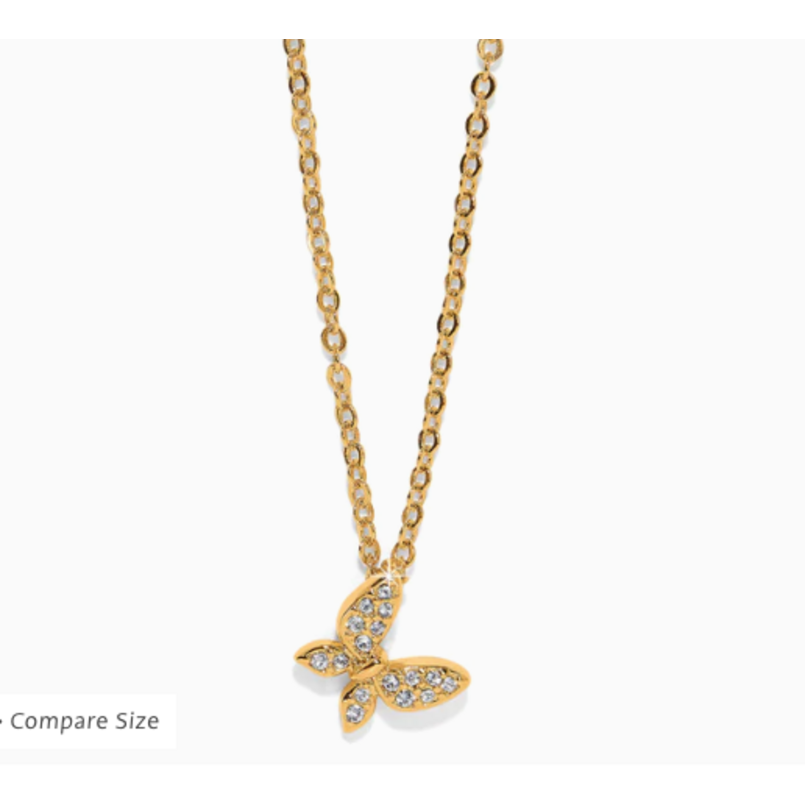 Brighton  Enchanting Butterfly Gold Necklace
