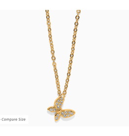 Brighton Enchanting Butterfly Gold Necklace