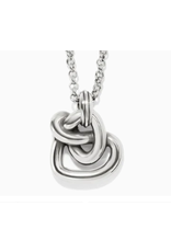 Brighton Interlok Curve Heart Necklace