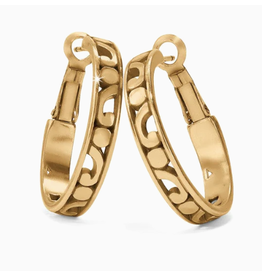 Brighton Contempo Small Hoop Earrings, gold