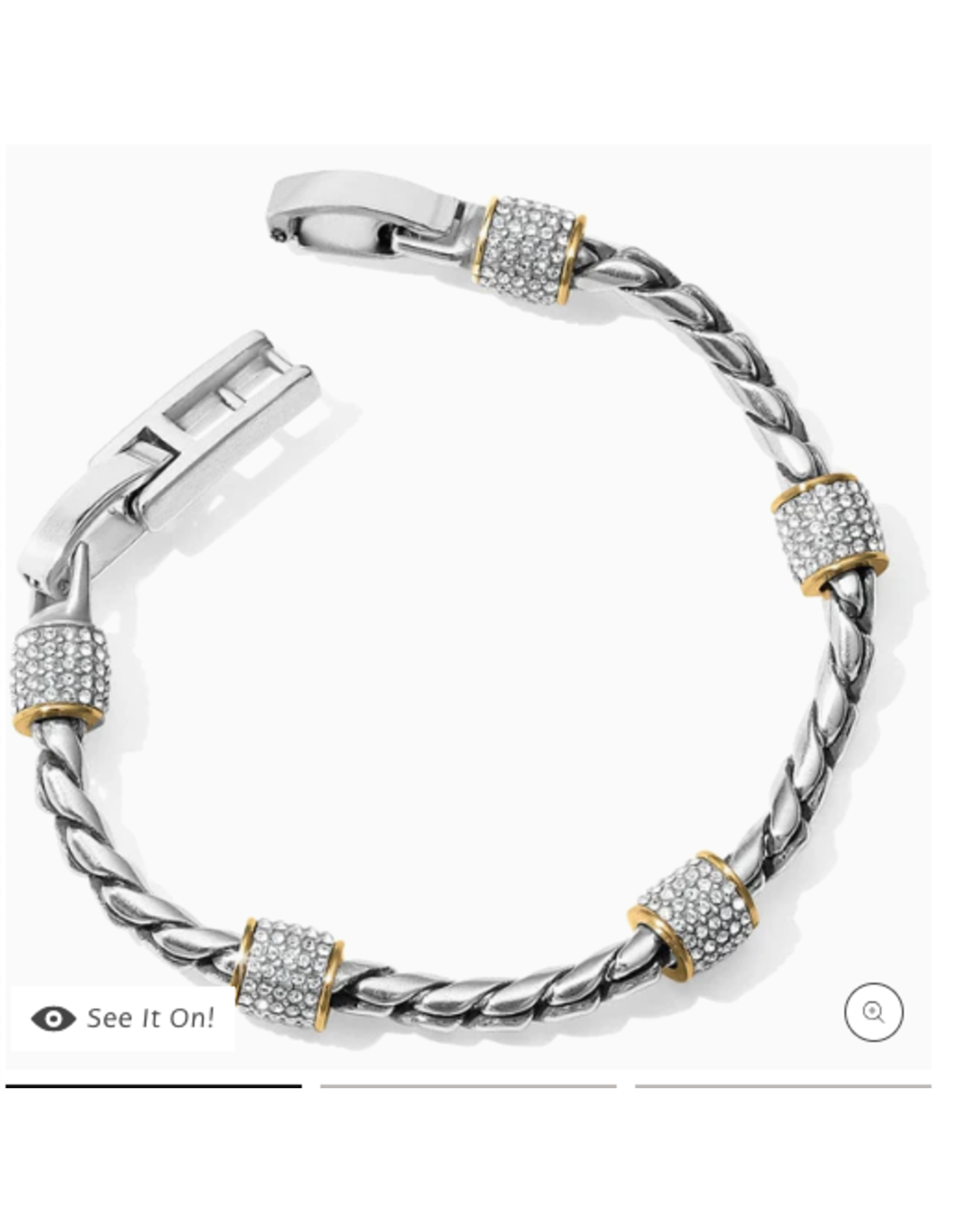 Brighton Meridian Bracelet, silver/gold