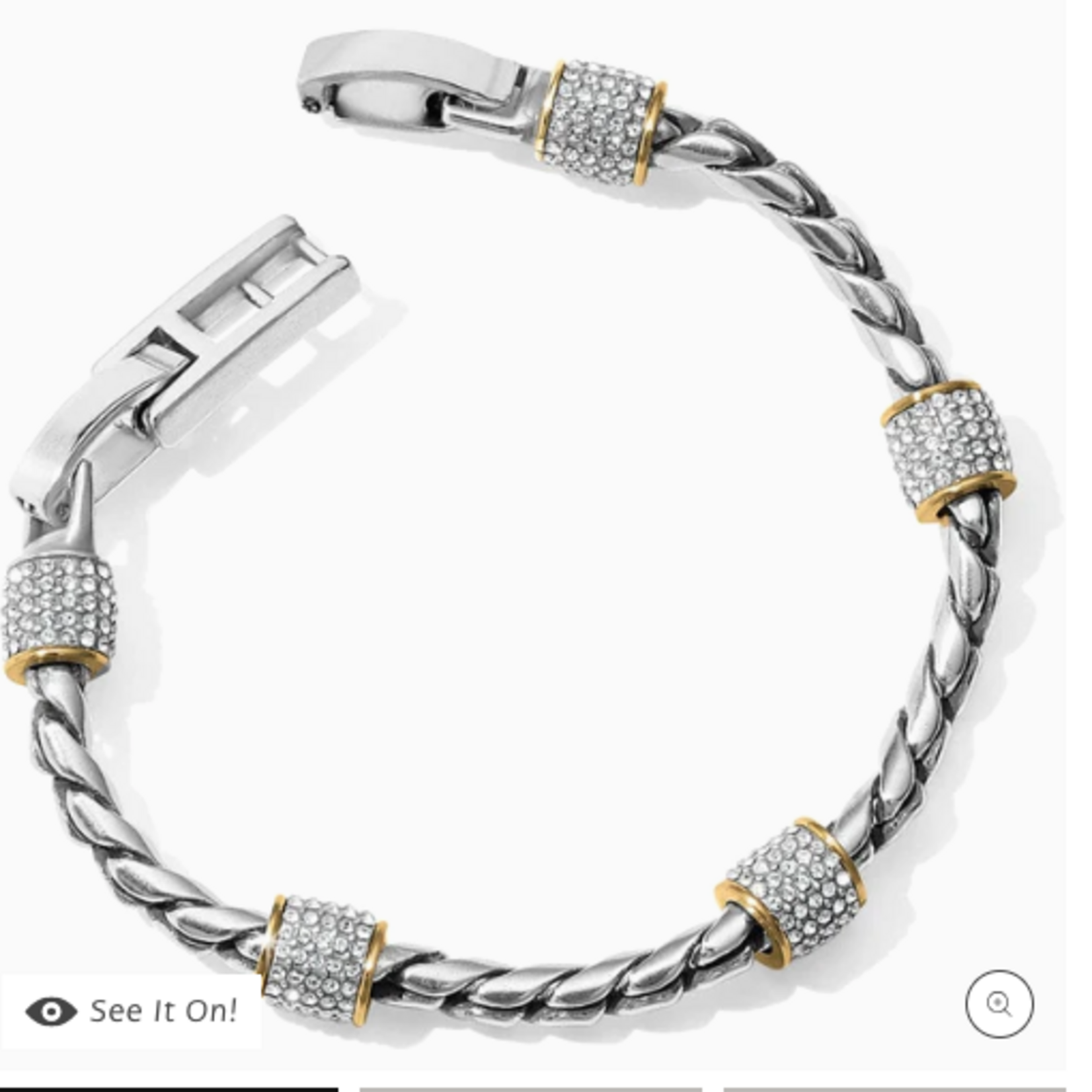 Brighton Brighton Meridian Bracelet, silver/gold