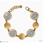 Brighton Ferrara Two Tone Luce Link Bracelet