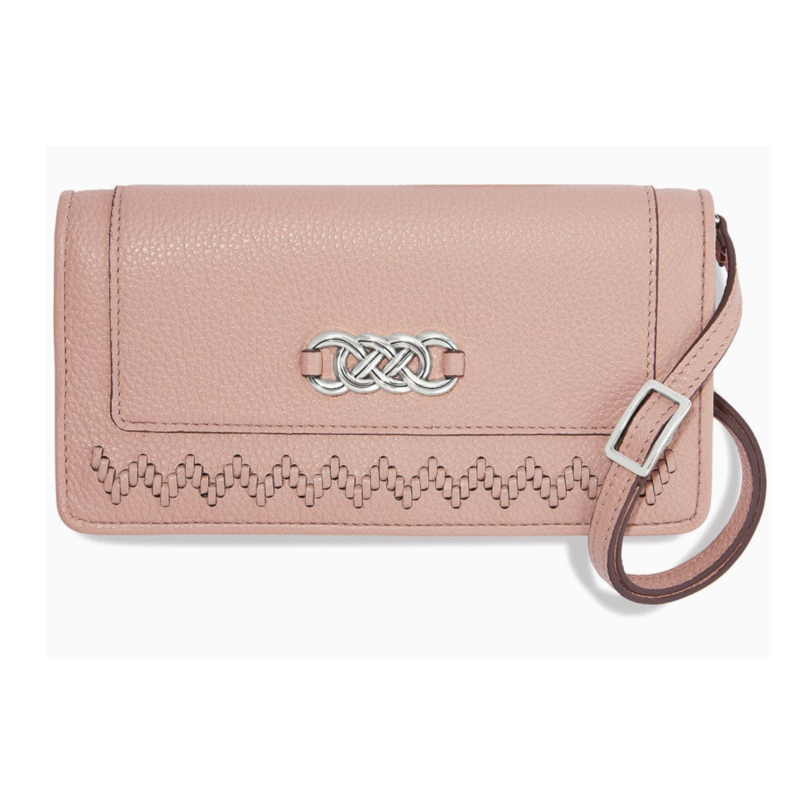 Brighton  Interlok Rockmore Wallet, Pink Sand