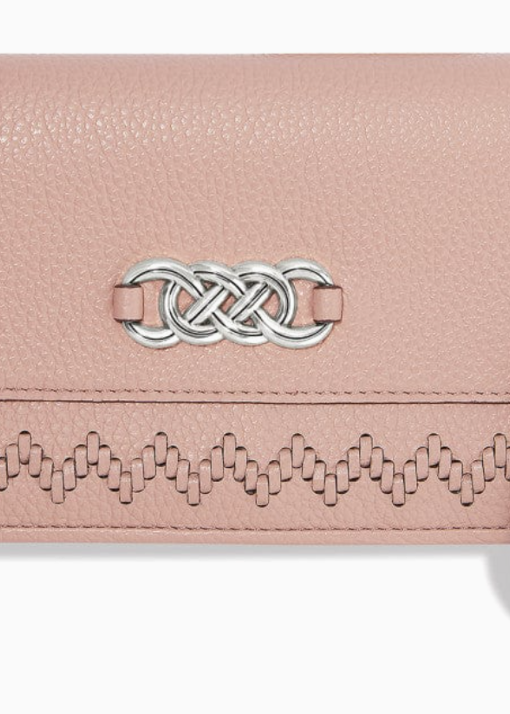 Brighton Interlok Rockmore Wallet, Pink Sand