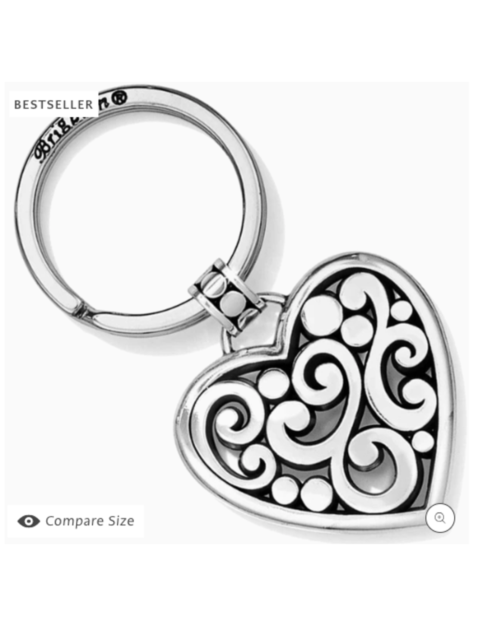 Brighton Contempo Heart Key Fob