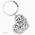 Brighton Madrid Heart Key Fob