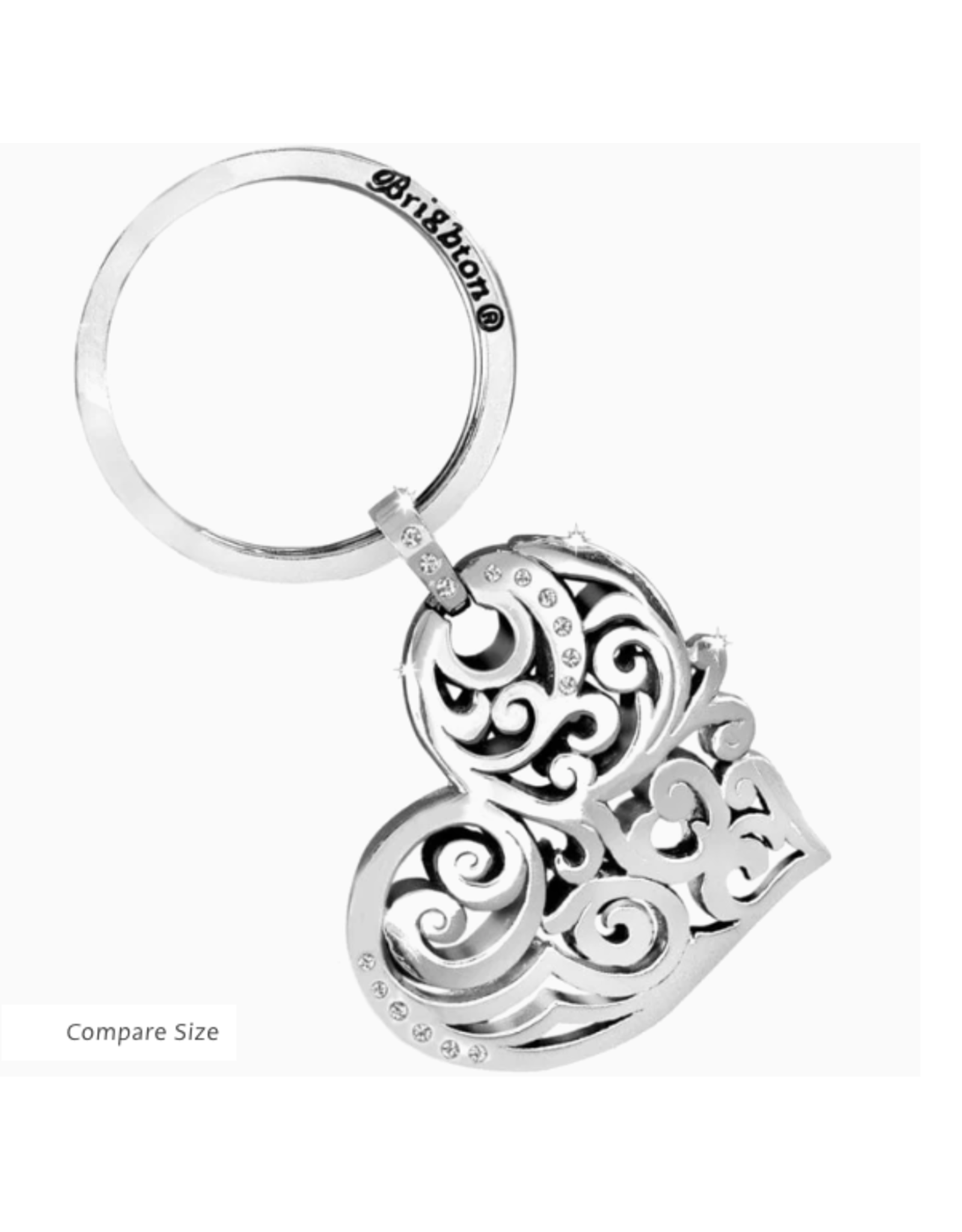 Brighton Madrid Heart Key Fob