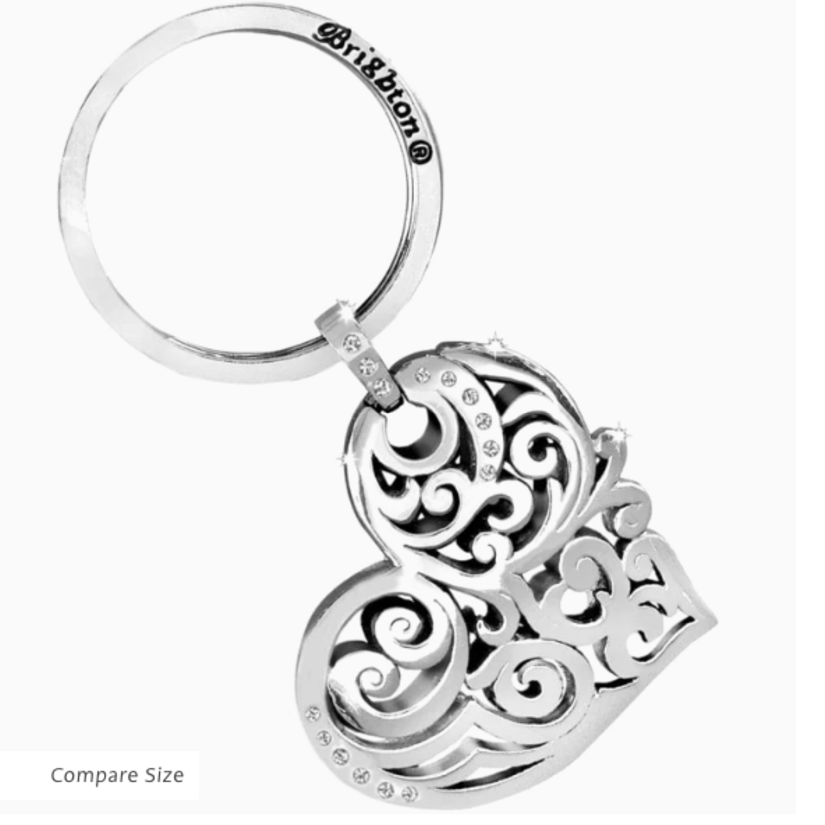 Brighton Madrid Heart Key Fob