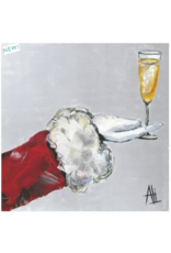 Beverage Napkins, Cheers to Santa