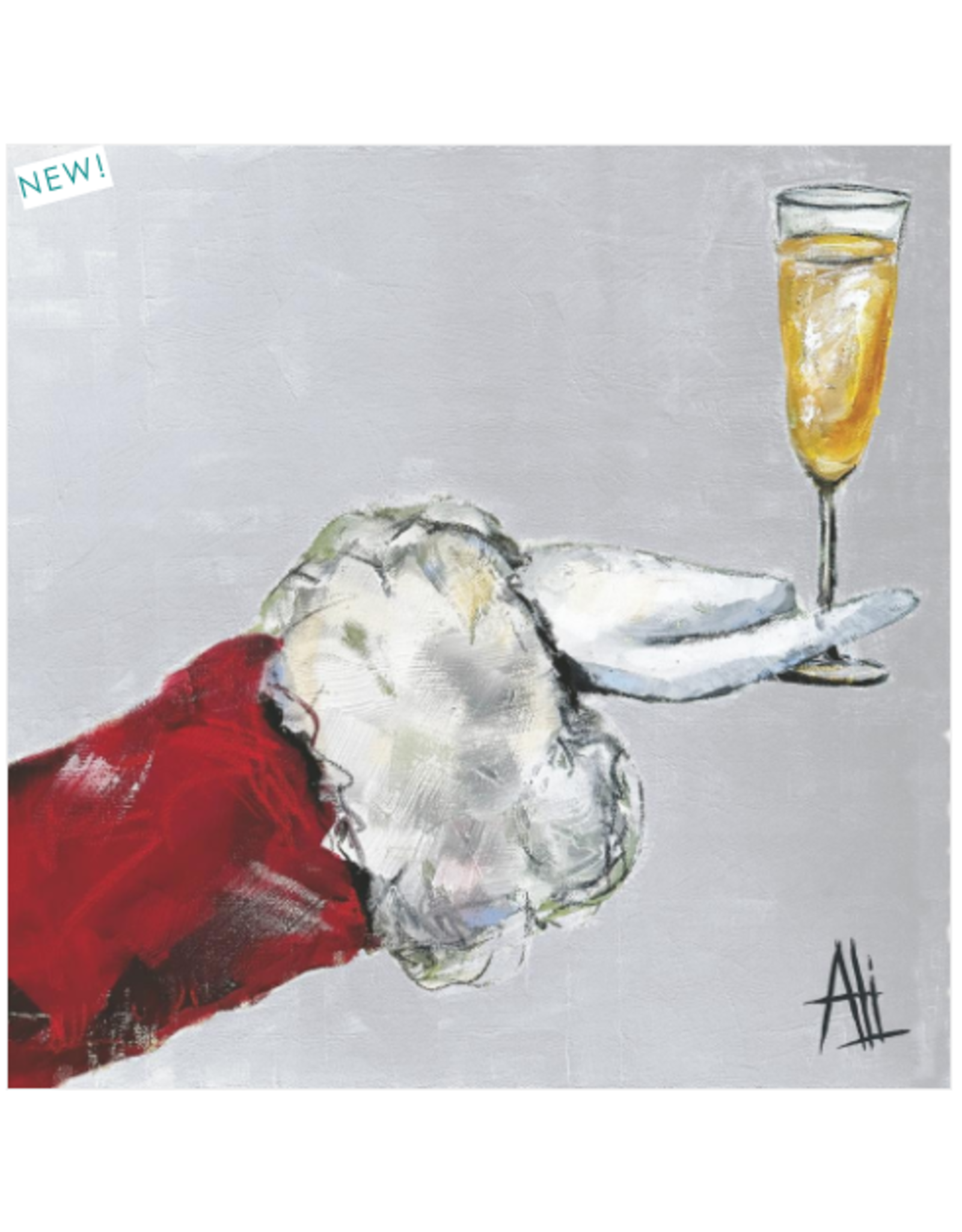 Beverage Napkins, Cheers to Santa