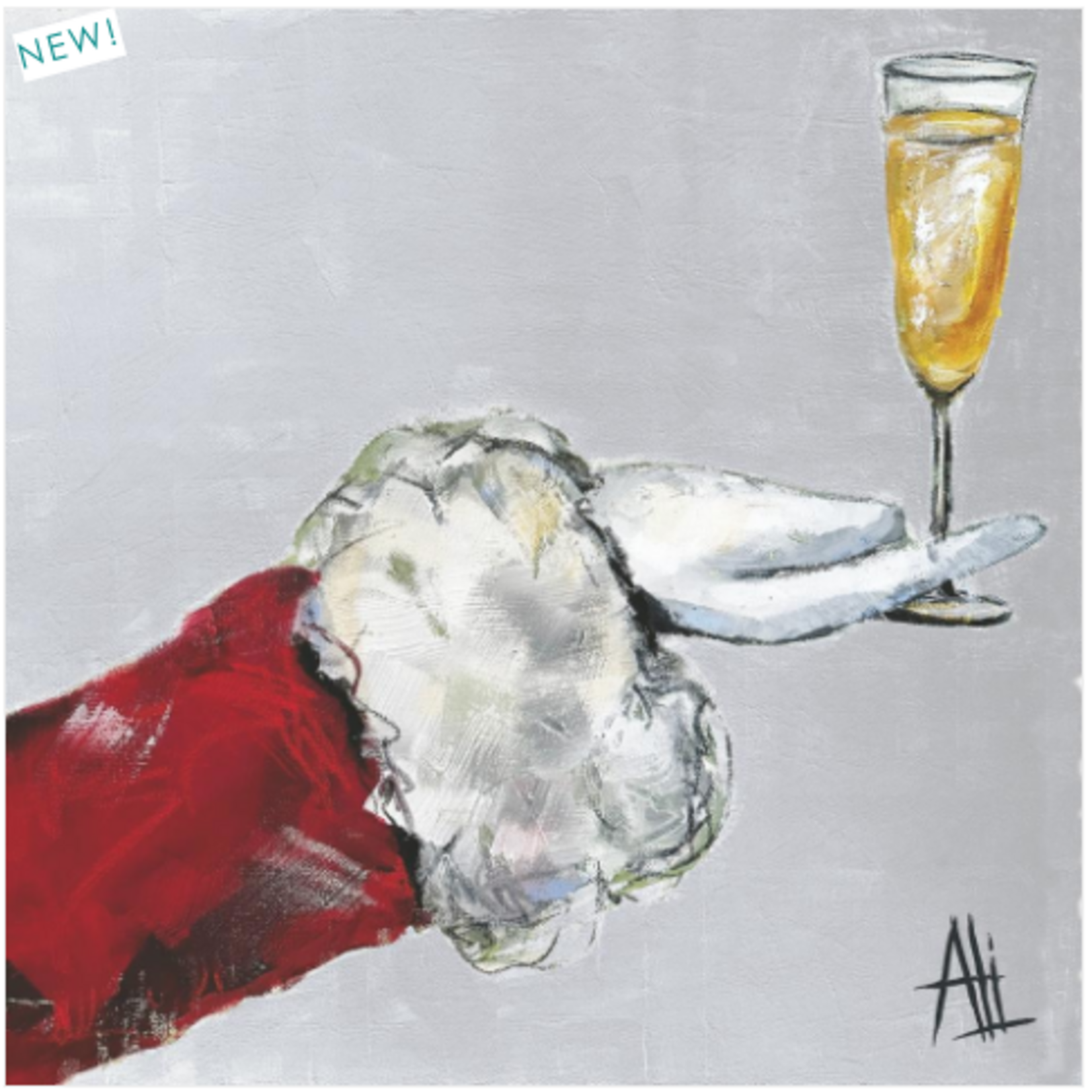 Beverage Napkins, Cheers to Santa
