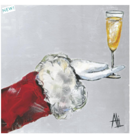 Beverage Napkins, Cheers to Santa