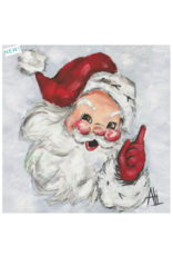 Jolly St. Nick Beverage Napkins