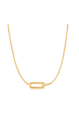 Ania Haie Ania Haie Glam Rock Glam Interlock Necklace, gold