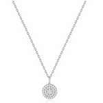 Ania Haie Ania Haie Glam Rock Glam Disc Pendant Necklace, silver