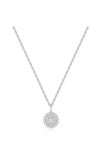 Ania Haie Ania Haie Glam Rock Glam Disc Pendant Necklace, silver