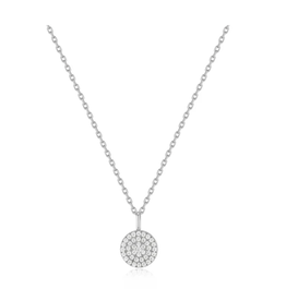 Ania Haie Ania Haie Glam Rock Glam Disc Pendant Necklace, silver