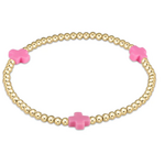 enewton Signature Cross Pattern Bead Bracelet