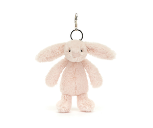 Bashful Blush Bunny Bag Charm - The Apple Tree