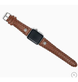 Brighton Harlow Laced Watch Band, bourbon