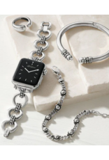 Brighton Pretty Tough Trio Watch Band, silver