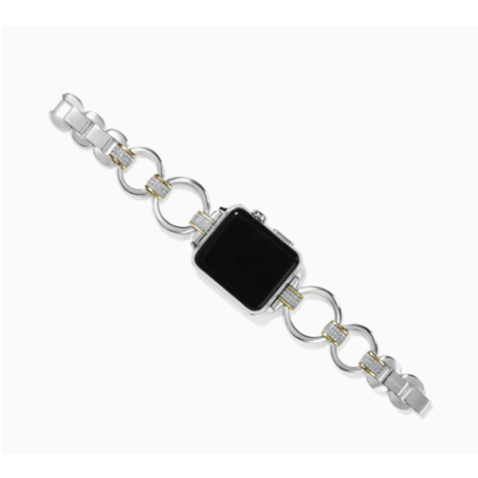 Brighton Meridian Tempo Watch Band, silver/gold