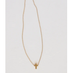 Leslie Curtis Jewelry Designs Eternal Salvation Necklace, gold
