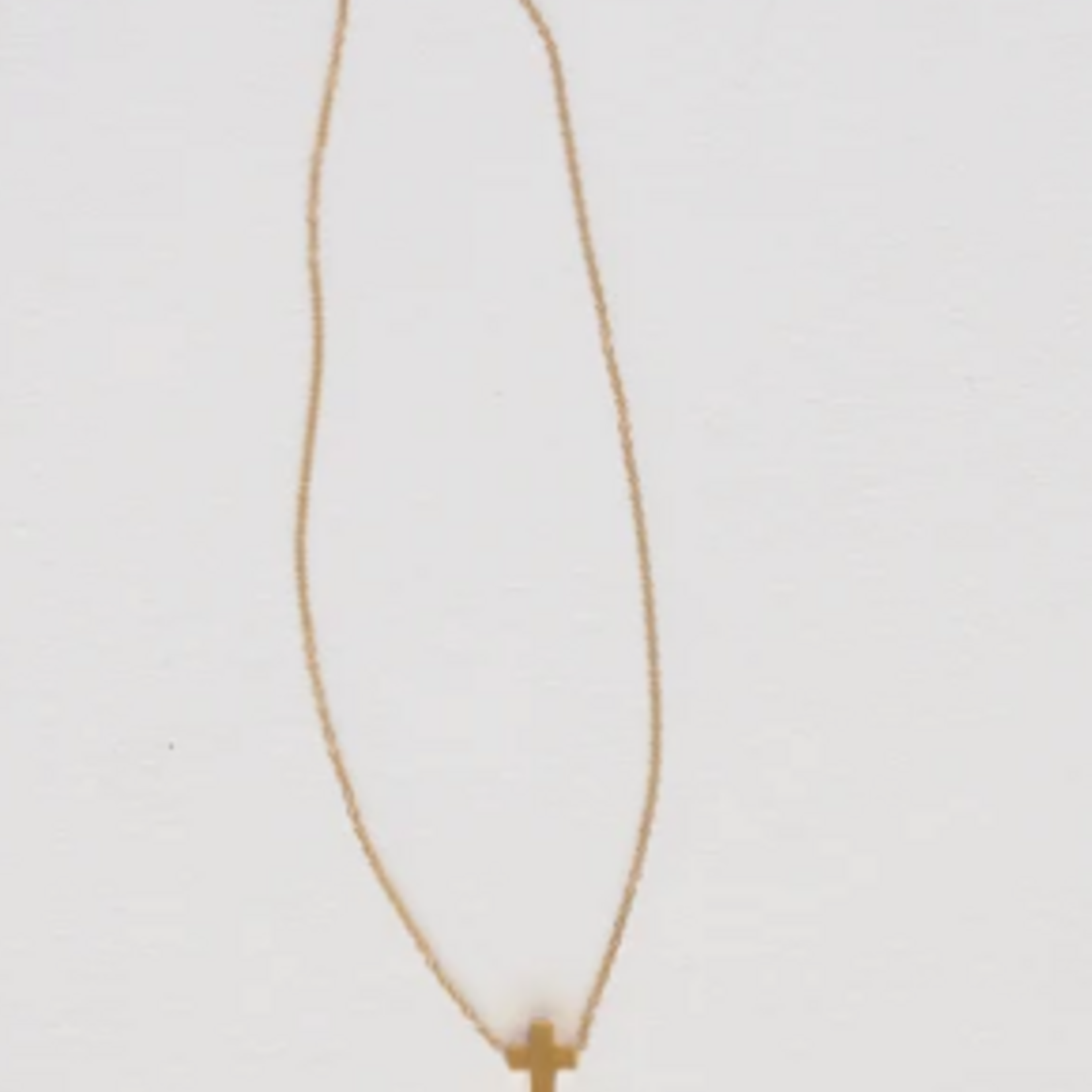 Leslie Curtis Jewelry Designs LC Eternal Salvation Necklace, gold