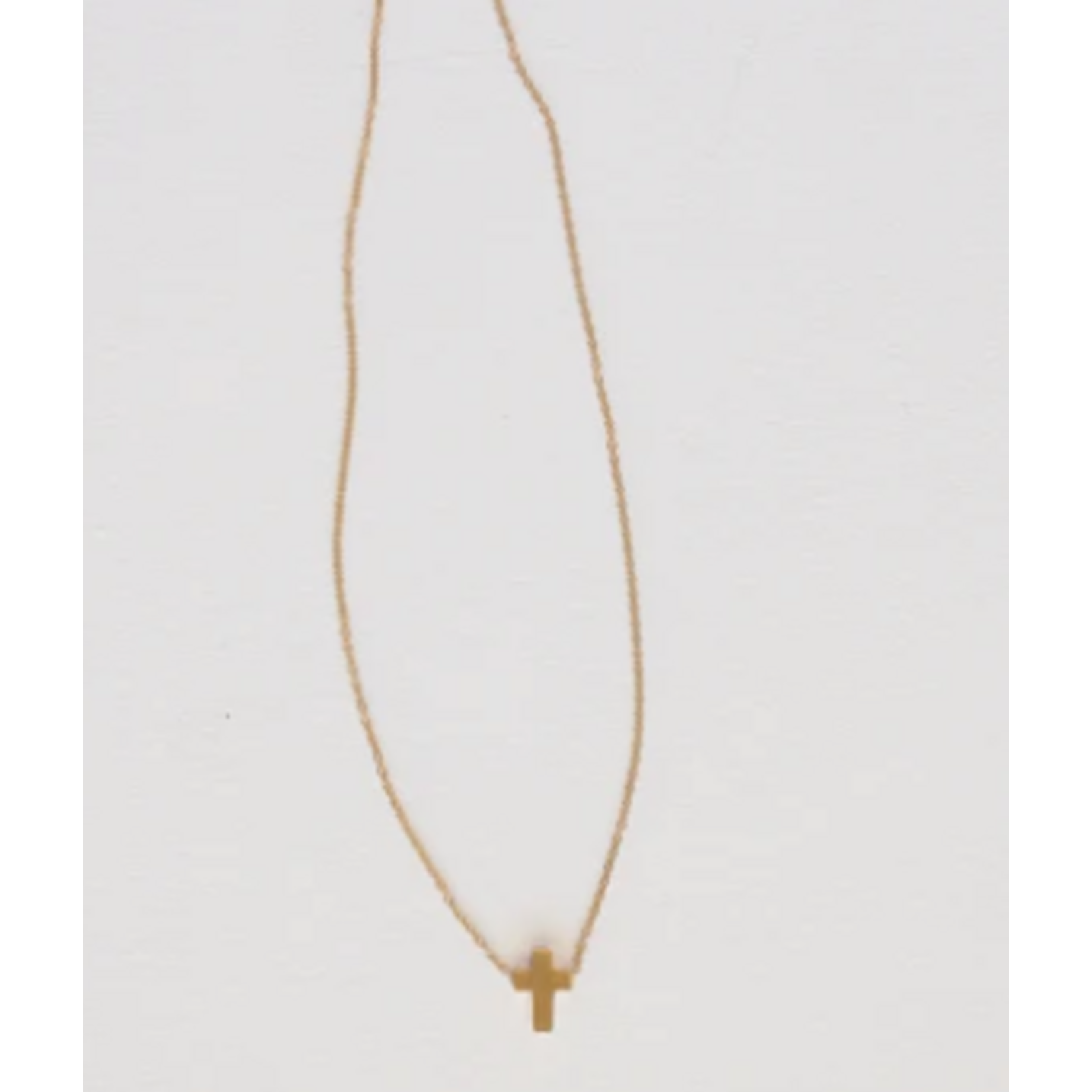 Leslie Curtis Jewelry Designs Eternal Salvation Necklace, gold