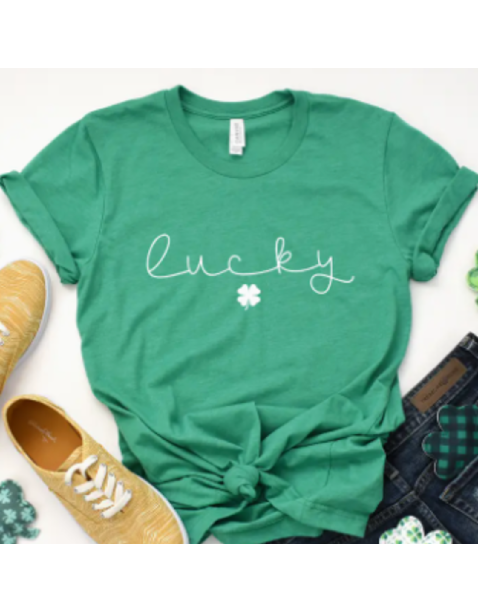 Par.tees by Party On! Lucky Clover Tee,