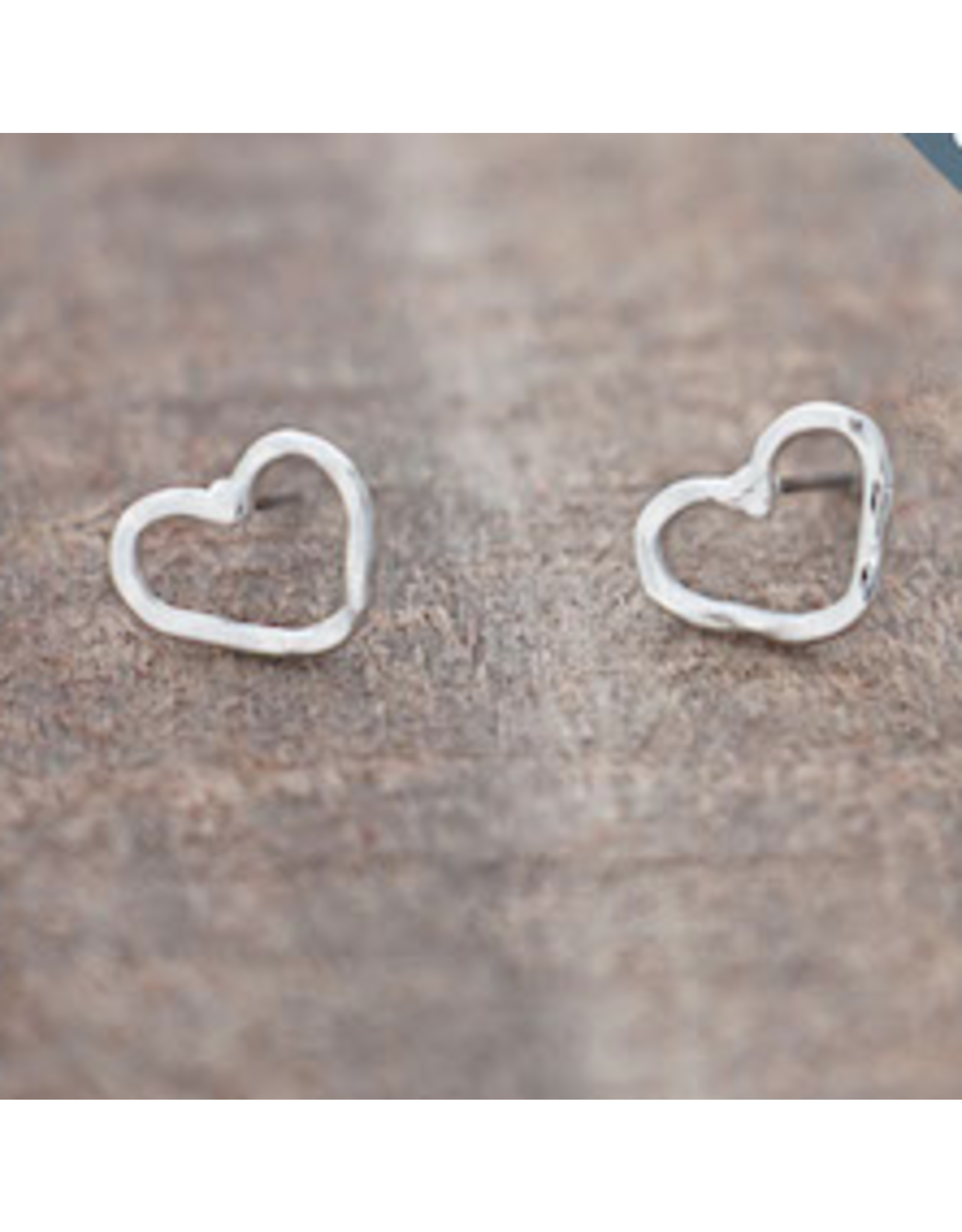 Glee Amore Studs - silver