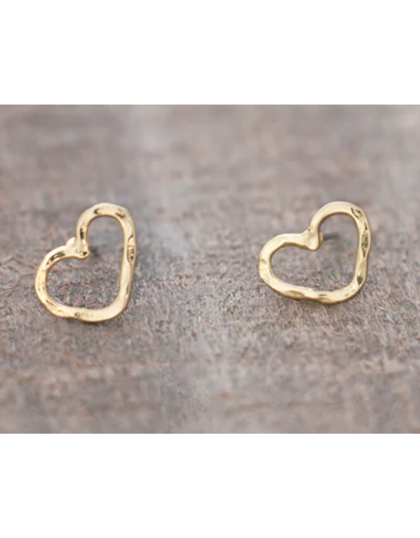 Glee Amore Studs, gold