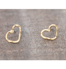 Glee Amore Studs, gold