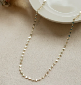Glee Row Of Hearts Necklace, gold
