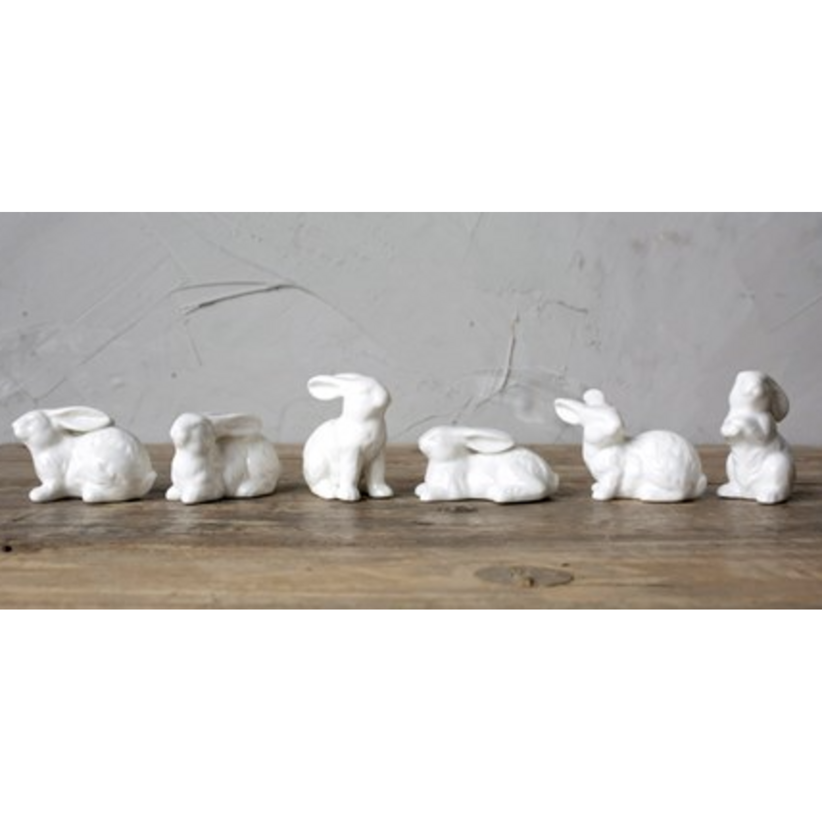 Creative Co-Op Ceramic Bunnies, sold individually
